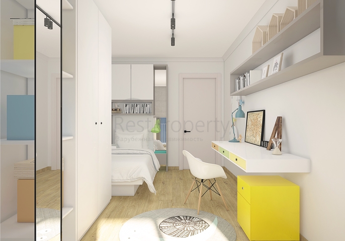 شقق فسيحة من 4 غرف نوم في وسط المدينة