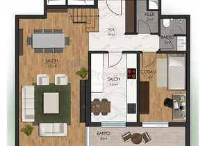 شقق فسيحة من 4 غرف نوم في وسط المدينة