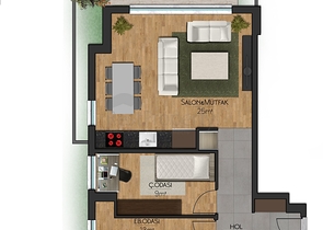 شقق فسيحة من 4 غرف نوم في وسط المدينة