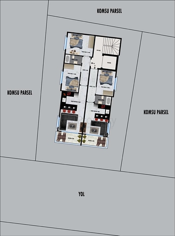 قريب من البحر - في مركز المدينة - مجمع سكني قيد الانشاء - الانيا 