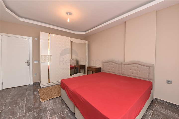 شقة 1+1 - مفروشة - ضمن مجمع قريب من البحر - في كاستل / الانيا 