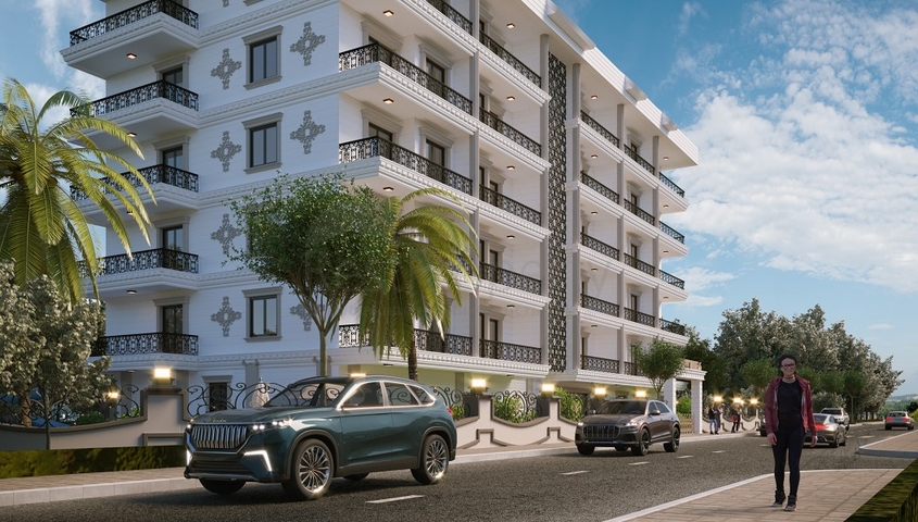 بالاقساط - شقق قيد الانشاء في مهموتلار / الانيا 