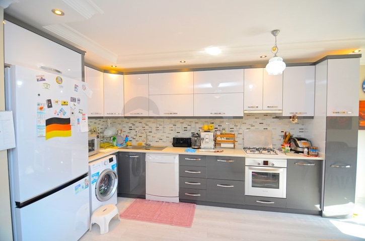 شقة غرفتين وصالة -مفروشة - طابق مرتفع - في مهموتلار / الانيا 