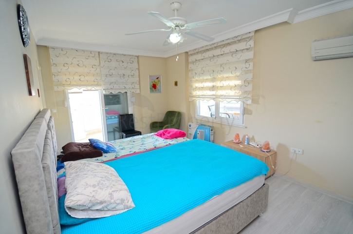 شقة غرفتين وصالة -مفروشة - طابق مرتفع - في مهموتلار / الانيا 