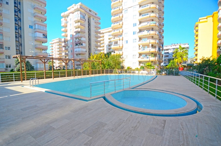 شقة غرفتين وصالة -مفروشة - طابق مرتفع - في مهموتلار / الانيا 