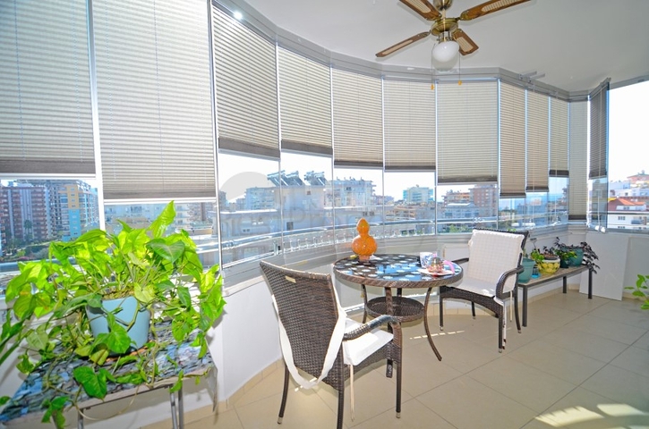 شقة غرفتين وصالة -مفروشة - طابق مرتفع - في مهموتلار / الانيا 