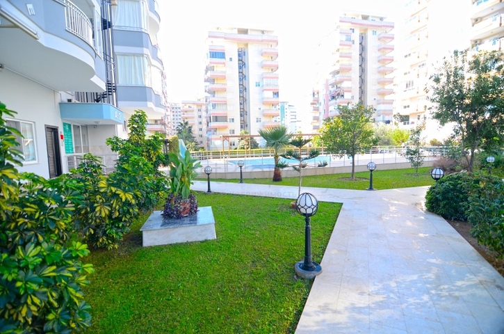 شقة غرفتين وصالة -مفروشة - طابق مرتفع - في مهموتلار / الانيا 