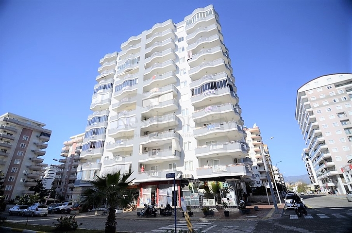 شقة غرفتين وصالة -مفروشة - طابق مرتفع - في مهموتلار / الانيا 