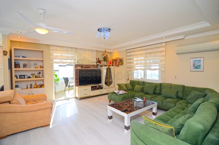 شقة غرفتين وصالة -مفروشة - طابق مرتفع - في مهموتلار / الانيا 