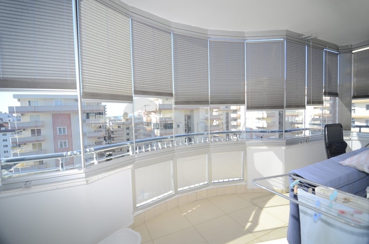 شقة غرفتين وصالة -مفروشة - طابق مرتفع - في مهموتلار / الانيا 