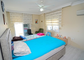 شقة غرفتين وصالة -مفروشة - طابق مرتفع - في مهموتلار / الانيا 