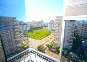 شقة غرفتين وصالة -مفروشة - طابق مرتفع - في مهموتلار / الانيا 