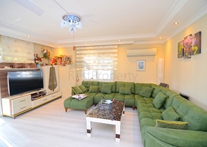 شقة غرفتين وصالة -مفروشة - طابق مرتفع - في مهموتلار / الانيا 