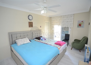 شقة غرفتين وصالة -مفروشة - طابق مرتفع - في مهموتلار / الانيا 