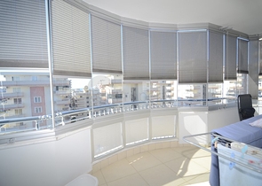 شقة غرفتين وصالة -مفروشة - طابق مرتفع - في مهموتلار / الانيا 