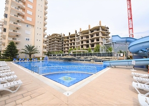 شقة 2 غرفة وصالة - ضمن مجمع سكني -في مهموتلار / الانيا 