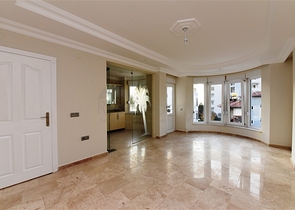 مناسبة للحصول على الجنسية التركية - فيلا مستقلة مع مسبح خاص - 4 غرف نوم وصالة - في مهموتلار / الانيا 