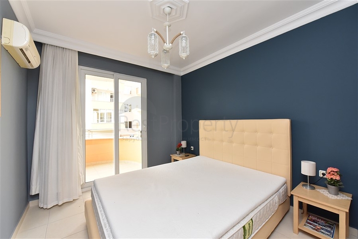 شقة 2 غرفة وصالة - مفروشة -قريب من البحر والاسواق -في مهموتلار / الانيا 