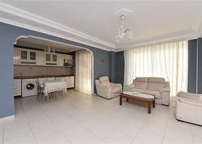 شقة 2 غرفة وصالة - مفروشة -قريب من البحر والاسواق -في مهموتلار / الانيا 