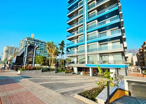 اطلالة مباشرة على البحر -شقة 2 غرفة وصالة ضمن مجمع حديث - مهموتلار / الانيا 