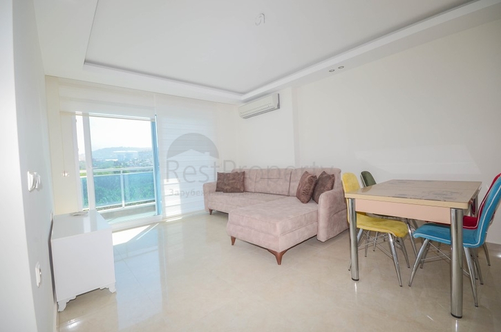 ضمن مجمع سكني حديث - شقة غرفة وصالة - مفروشة - في مهموتلار / الانيا 