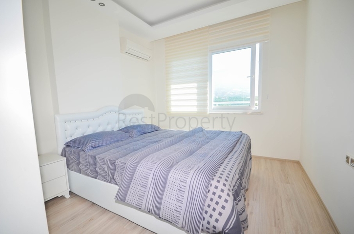 ضمن مجمع سكني حديث - شقة غرفة وصالة - مفروشة - في مهموتلار / الانيا 