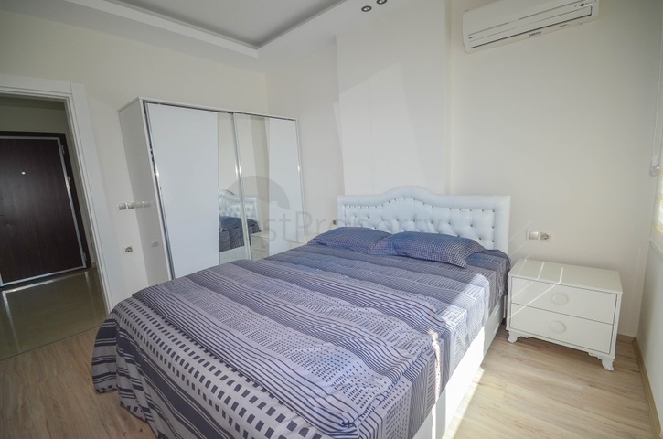 ضمن مجمع سكني حديث - شقة غرفة وصالة - مفروشة - في مهموتلار / الانيا 