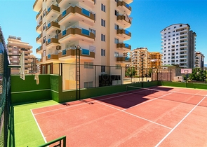 ضمن مجمع سكني حديث - شقة غرفة وصالة - مفروشة - في مهموتلار / الانيا 