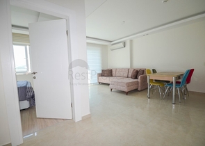 ضمن مجمع سكني حديث - شقة غرفة وصالة - مفروشة - في مهموتلار / الانيا 