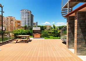 ضمن مجمع سكني حديث - شقة غرفة وصالة - مفروشة - في مهموتلار / الانيا 