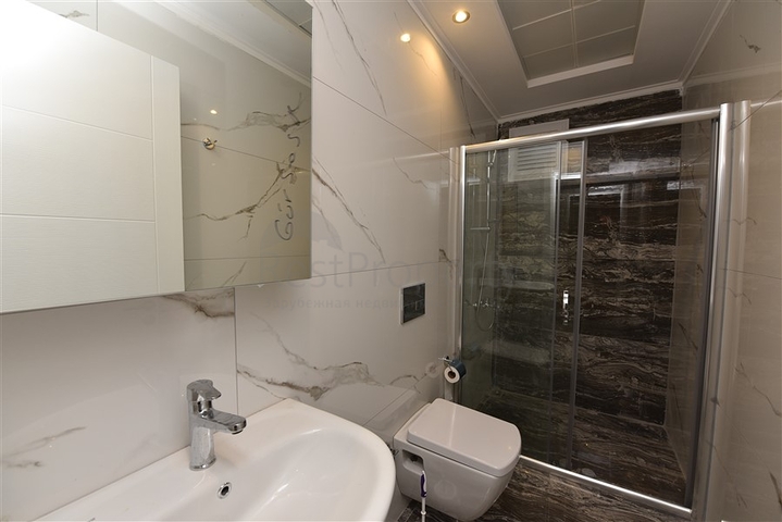 قريب من البحر وضمن مجمع حديث - دوبلكس 2 غرفة وصالة مع الاثاث - في كارجي جاك / الانيا 