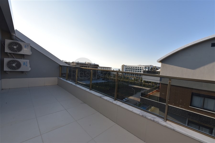 قريب من البحر وضمن مجمع حديث - دوبلكس 2 غرفة وصالة مع الاثاث - في كارجي جاك / الانيا 