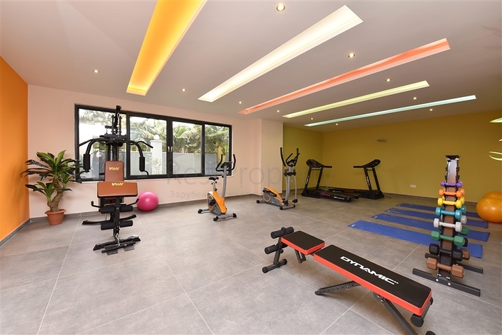 قريب من البحر وضمن مجمع حديث - دوبلكس 2 غرفة وصالة مع الاثاث - في كارجي جاك / الانيا 