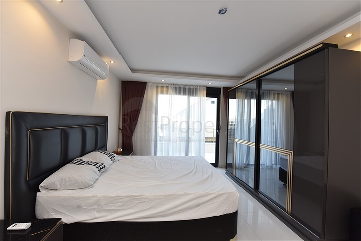 قريب من البحر وضمن مجمع حديث - دوبلكس 2 غرفة وصالة مع الاثاث - في كارجي جاك / الانيا 