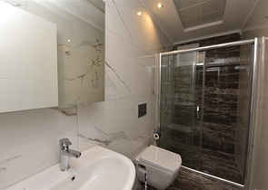 قريب من البحر وضمن مجمع حديث - دوبلكس 2 غرفة وصالة مع الاثاث - في كارجي جاك / الانيا 