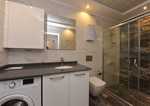 قريب من البحر وضمن مجمع حديث - دوبلكس 2 غرفة وصالة مع الاثاث - في كارجي جاك / الانيا 