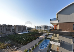 قريب من البحر وضمن مجمع حديث - دوبلكس 2 غرفة وصالة مع الاثاث - في كارجي جاك / الانيا 