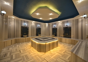 قريب من البحر وضمن مجمع حديث - دوبلكس 2 غرفة وصالة مع الاثاث - في كارجي جاك / الانيا 