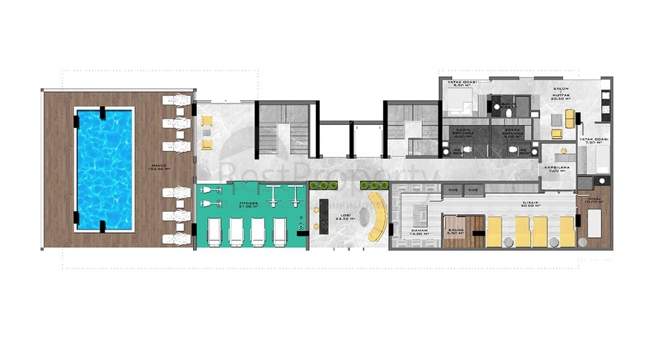 ادفع 30% - وقسط باقي المبلغ بدون فوائد - شقق قيد الانشاء في مهموتلار / الانيا 