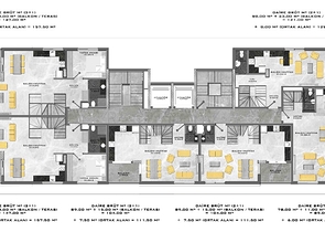 ادفع 30% - وقسط باقي المبلغ بدون فوائد - شقق قيد الانشاء في مهموتلار / الانيا 