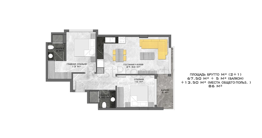 مناسبة للاستثمار -شقق قيد الانشاء في مركز مدينة الانيا 