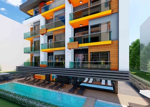 مناسبة للاستثمار -شقق قيد الانشاء في مركز مدينة الانيا 