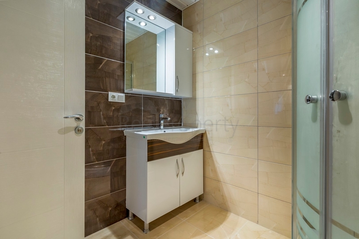 طابق مرتفع - شقة غرفتين وصالة - مفروشة - في مهموتلار / الانيا 