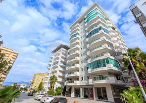 طابق مرتفع - شقة غرفتين وصالة - مفروشة - في مهموتلار / الانيا 