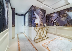 طابق مرتفع - شقة غرفتين وصالة - مفروشة - في مهموتلار / الانيا 