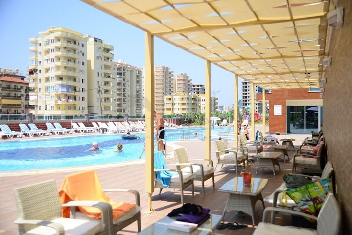 ضمن مجمع يضم كافة الخدمات - شقة 2 غرفة وصالة مفروشة -في مهموتلار / الانيا 