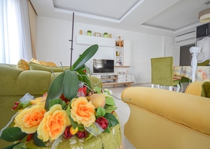 ضمن مجمع يضم كافة الخدمات - شقة 2 غرفة وصالة مفروشة -في مهموتلار / الانيا 