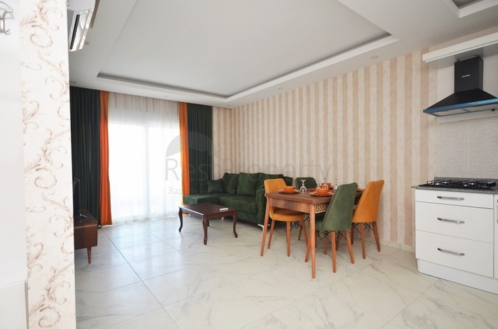 شقة مؤثثة - تصميم 1+1 - في مهموتلار / الانيا 