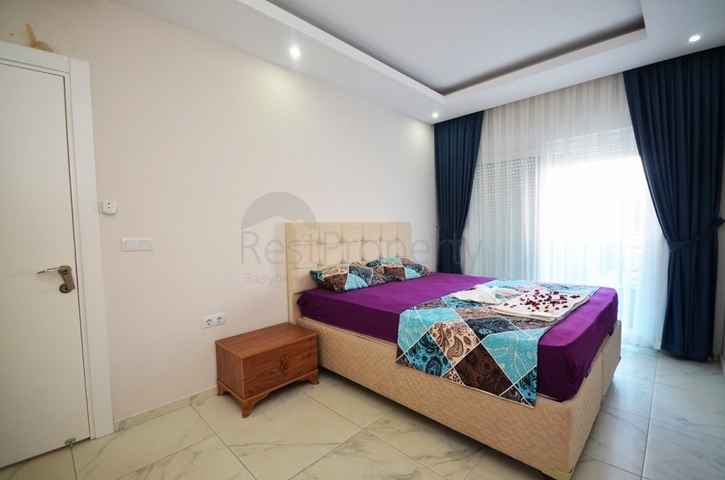 شقة مؤثثة - تصميم 1+1 - في مهموتلار / الانيا 