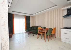 شقة مؤثثة - تصميم 1+1 - في مهموتلار / الانيا 